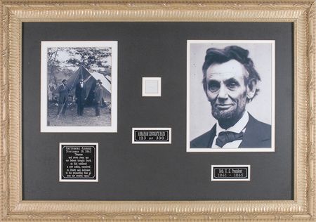 Lot #113 Abraham Lincoln Hair - Image 1