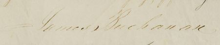 Lot #36 James Buchanan: Scarce late-term commission for an officer who would later serve with distinction in the Peninsular Campaign - Image 3