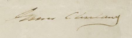 Lot #56 Grover Cleveland Signed Document - Image 3
