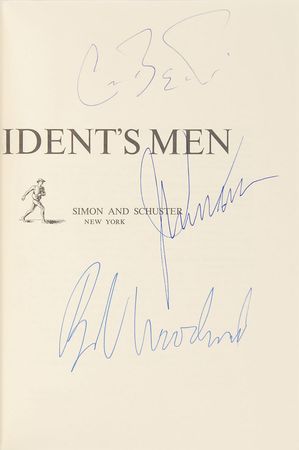 Lot #321 Watergate: Woodward, Bernstein, and Dean Book - Image 1