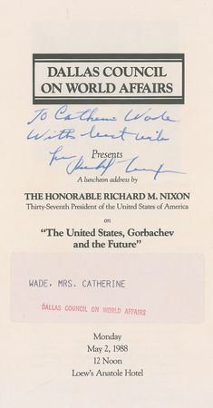 Lot #145 Richard Nixon Group Lot - Image 2