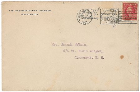 Lot #127 Calvin Coolidge Typed Letter Signed - Image 3