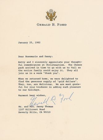 Lot #151 Gerald Ford Typed Letter Signed - Image 1