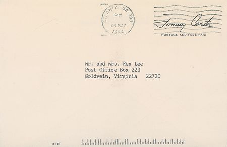 Lot #155 Jimmy Carter Typed Letter Signed - Image 2