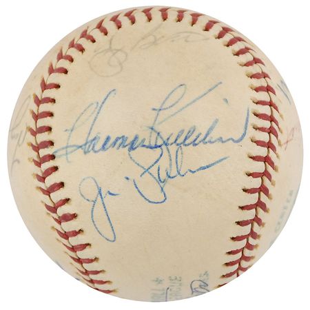 Lot #950 Baseball Hall of Famers - Image 2
