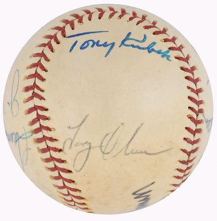 Lot #950 Baseball Hall of Famers - Image 4