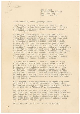 Lot #685 Bruno Walter Letters - Image 4