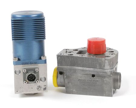 Lot #467 Oxidizer Start Valve and Saturn LOX System Valve - Image 1