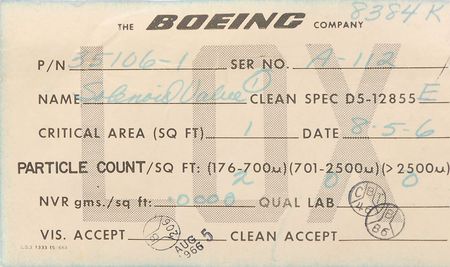 Lot #467 Oxidizer Start Valve and Saturn LOX System Valve - Image 7