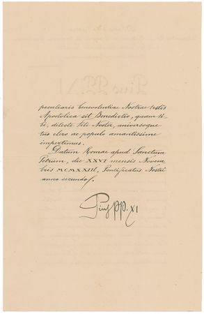 Lot #245 Papal History: Huge archive including over 100 papal documents—spanning seven centuries of the Roman Catholic church - Image 10