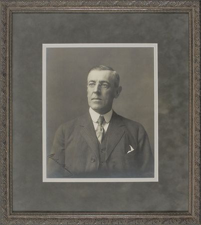 Lot #71 Woodrow Wilson Signed Photograph - Image 1