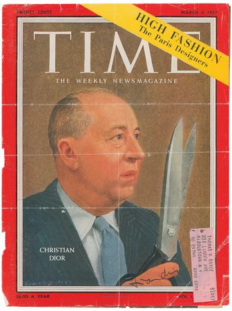 Lot #283 Christian Dior Magazine Cover - Image 1
