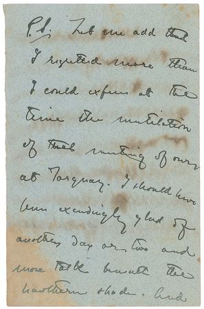 Lot #618 Henry James: The author dismisses a story of his own??I daresay it is one of the worst I was ever guilty of? - Image 7