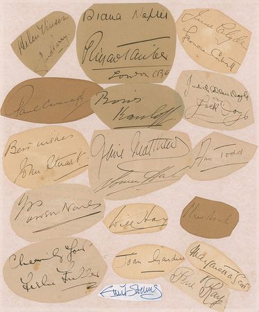 Lot #820 Boris Karloff Signature - Image 2