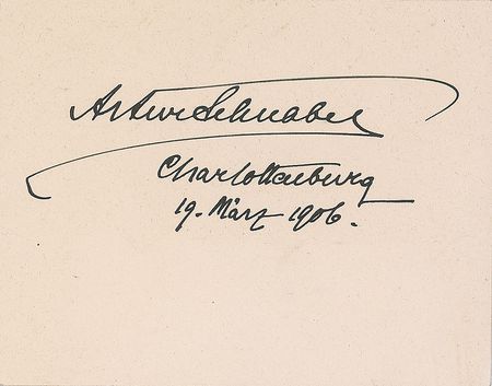 Lot #656 Ferruccio Busoni and Artur Schnabel Signatures - Image 1