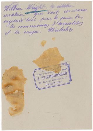 Lot #419 Wilbur Wright Photograph - Image 3