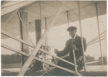 Lot #420 Wilbur Wright Photograph - Image 1