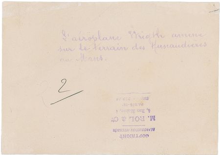 Lot #393 Wilbur Wright - Image 3