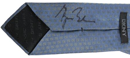 Lot #103 George W. Bush: Stylish DKNY necktie donated to the 