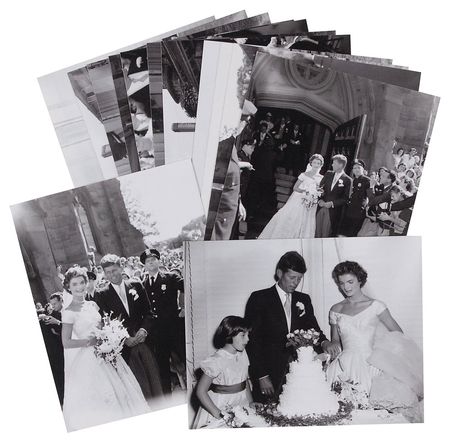 Lot #96 John and Jacqueline Kennedy Wedding Photograph Negatives - Image 2