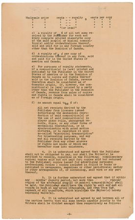 Lot #767 Duke Ellington Signed Document - Image 3