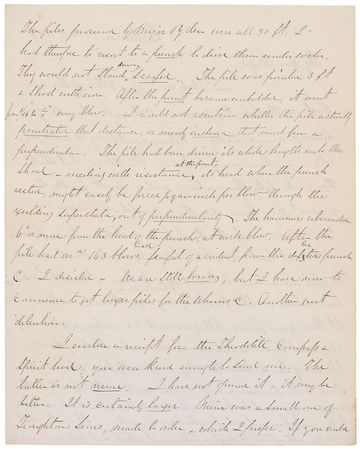 Lot #354 Robert E. Lee: Struggling with the construction of Baltimore’s Fort Carroll in 1849 - Image 2