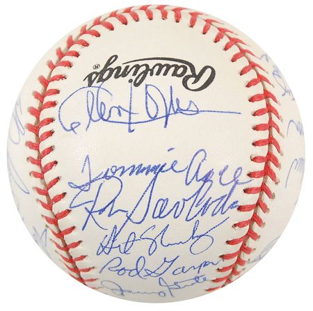 Lot #981 NY Mets Baseball - Image 1