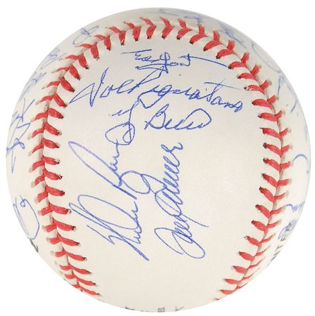 Lot #981 NY Mets Baseball - Image 2