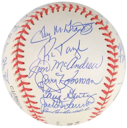 Lot #981 NY Mets Baseball - Image 4