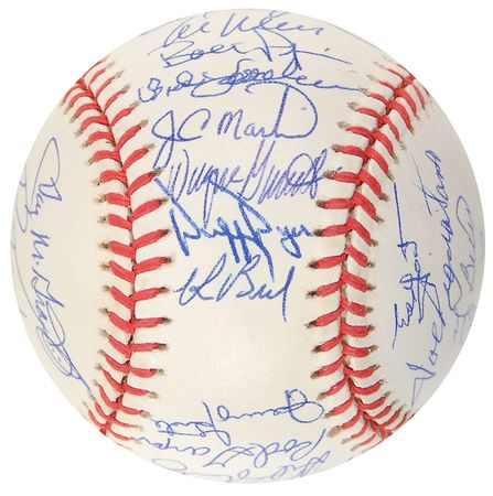 Lot #981 NY Mets Baseball - Image 5
