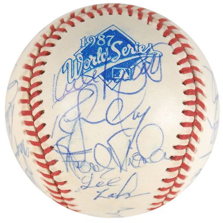 Lot #924 Minnesota Twins Baseball - Image 3