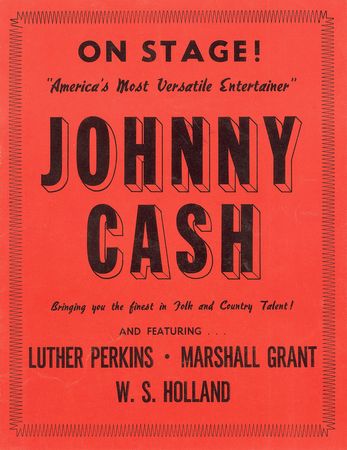 Lot #703 Johnny Cash Program - Image 2