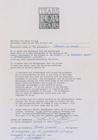 Lot #794 Tears for Fears - Image 2