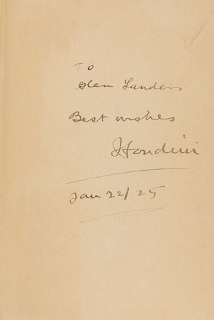 Lot #818 Harry Houdini: His revealing book on fraudulent spiritualism - Image 1