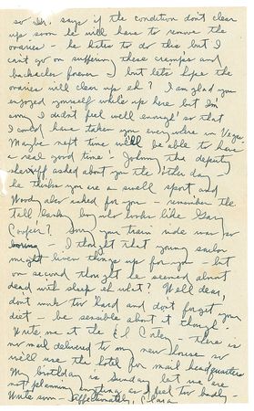 Lot #861 Clara Bow Handwritten Letter Signed - Image 2