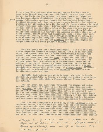 Lot #259 Erwin Schrodinger: Important philosophic debate in the development of quantum mechanics - Image 2