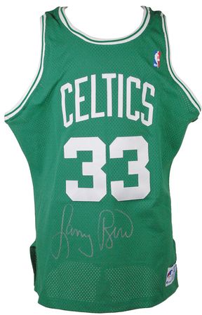 Lot #958 Larry Bird Basketball Jersey - Image 1