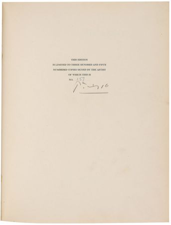 Lot #549 Pablo Picasso Book - Image 1