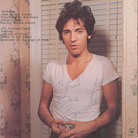 Lot #741 Bruce Springsteen Album - Image 1