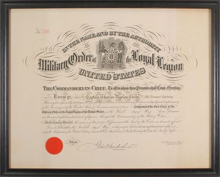 Lot #52 Rutherford B. Hayes Signed Document - Image 1