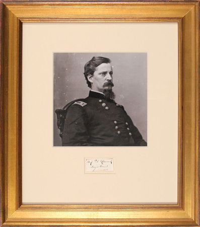 Lot #400 Winfield Scott Hancock Signature - Image 1