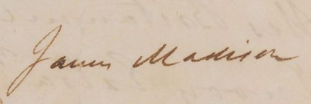 Lot #9 James Madison Signed Document - Image 3