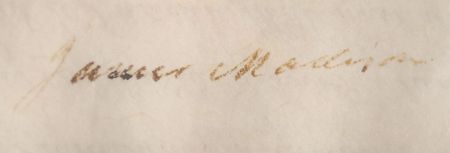 Lot #7 Thomas Jefferson and James Madison: America’s third and fourth presidents reward service during the Revolution - Image 4