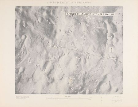 Lot #481 Apollo 14 Charts - Image 2