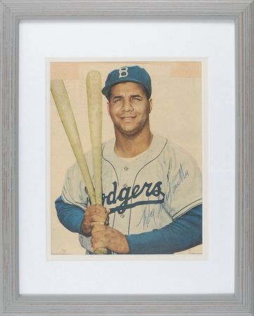 Lot #914 Roy Campanella Signed Photograph - Image 1