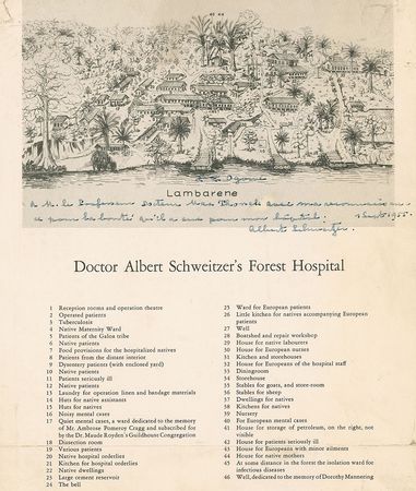 Lot #260 Albert Schweitzer Signed Photographs - Image 2