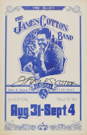 Lot #221 James Cotton and Johnny Lee Hooker - Image 2