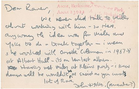 Lot #19 John Lennon