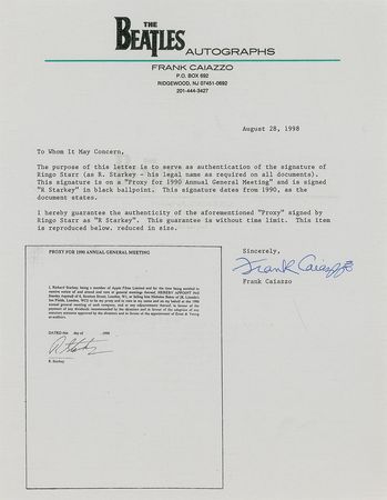 Lot #44 Ringo Starr - Image 2