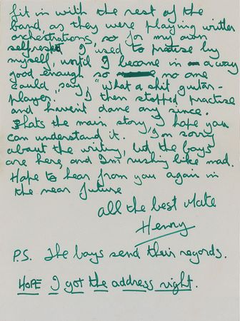 Lot #284 Henry McCullough - Image 3
